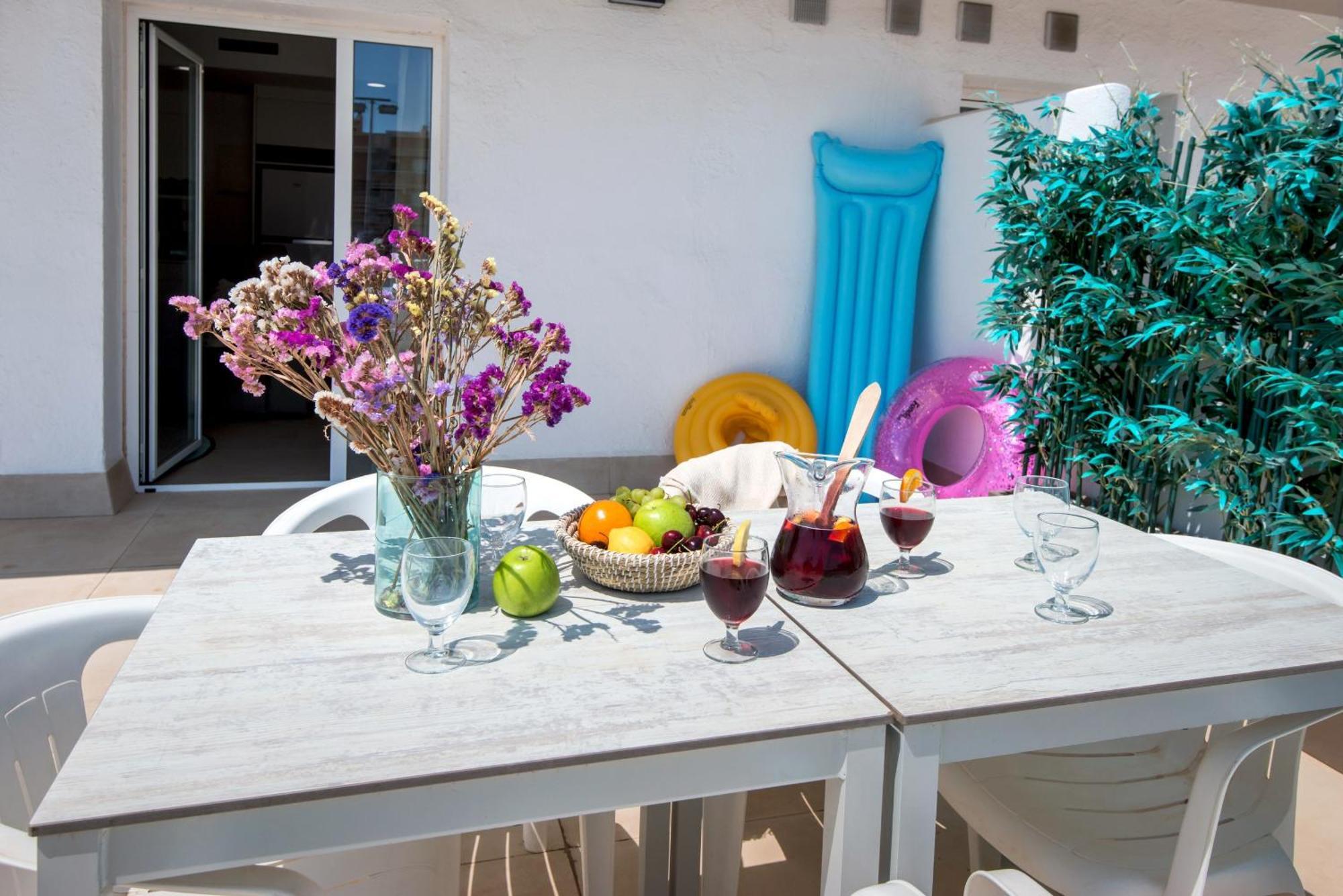 Bamblue Boutique Apartments Pineda de Mar Buitenkant foto